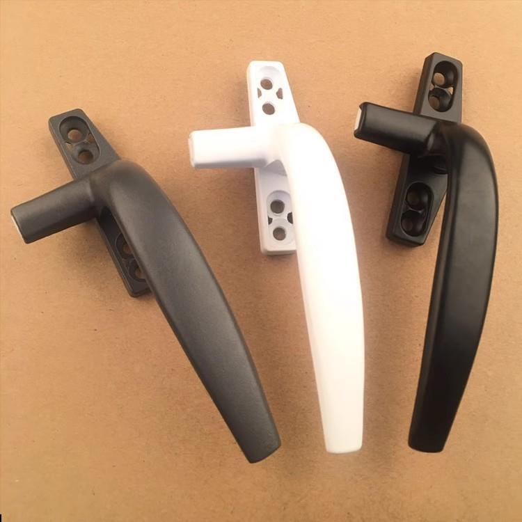 窗户把手50型铝合金门窗执手平开窗把手外推拉窗七字执手窗户锁扣