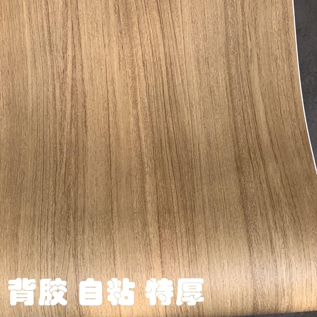 特厚导气槽底纸pvc装饰波音软片复古做旧风格自粘木纹墙纸壁纸