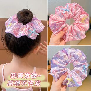 美乐蒂儿童发圈女童2026新款卡通大肠圈头饰小女孩橡皮筋发绳发饰