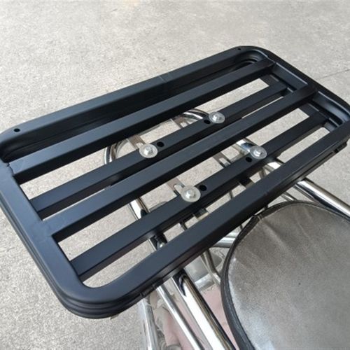 电动车货架摩托盘外送架折叠饿了么保温箱车载架美团电动车后尾架