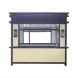 治安站岗亭小区保安亭幼儿园收费亭吸烟亭门卫值班室杭州岗亭厂家