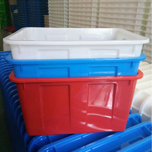 长方形加厚塑料水箱大号泡瓷砖水缸大容量洗澡养鱼水产养殖储