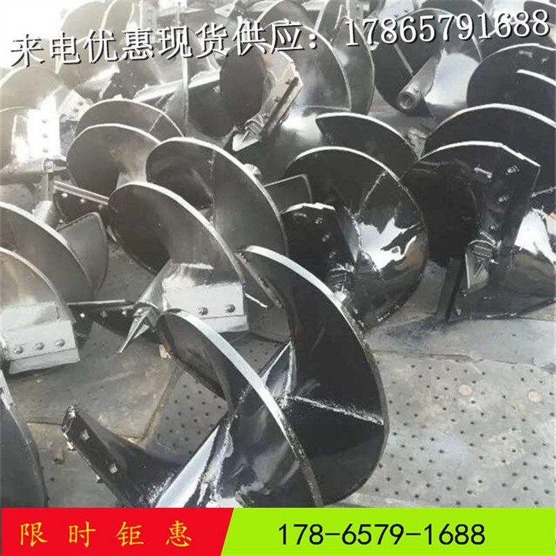 植树挖坑 大型 配种树 打坑打洞打桩 撒粪叶片