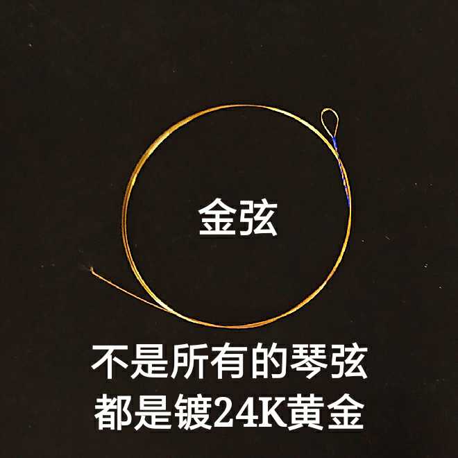 外金内银专业演奏级二胡弦德国音乐钢丝内外弦弦真金不做假