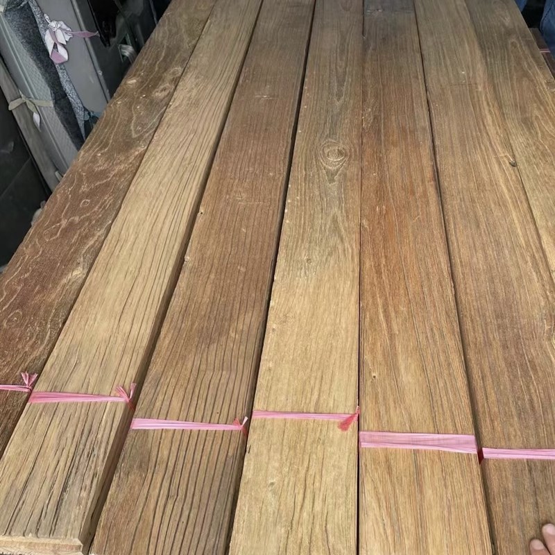 老榆木地板风化墙板旧木板实木复古护墙板楼梯踏板民宿装修板定制