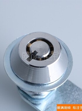 威满 弹子锁MS40919 H16/20/25/30机柜圆柱锁 铁皮柜锁 开关柜锁