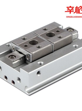 SMC型 薄型气爪 导轨滑台气缸 MHF28D12D16D 20D1 D2 DR手指气缸