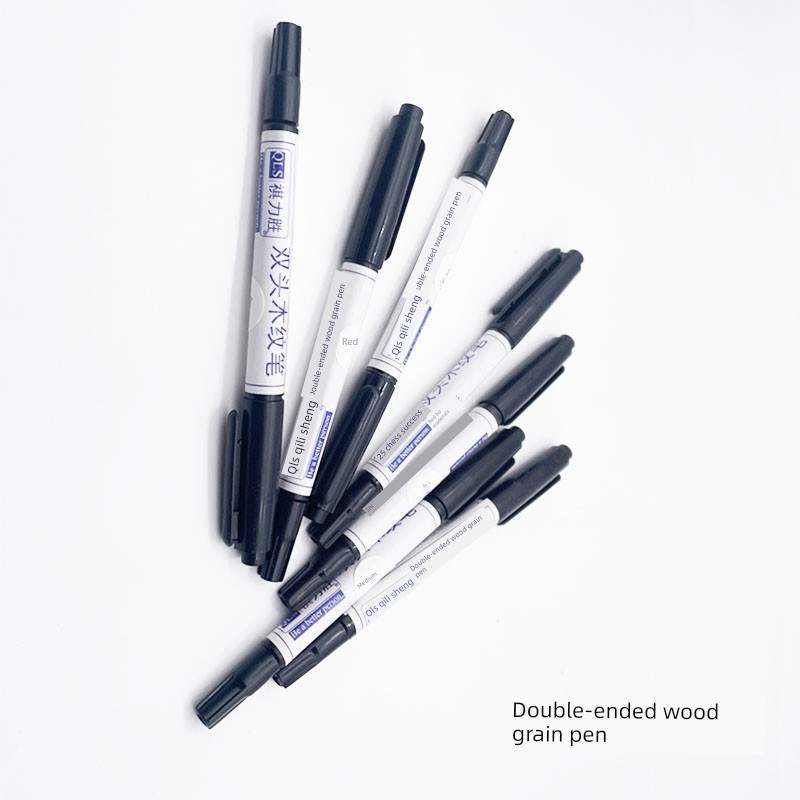 双头木纹笔木纹笔粗细两用木纹笔油性木纹笔家具画木纹家具维修笔