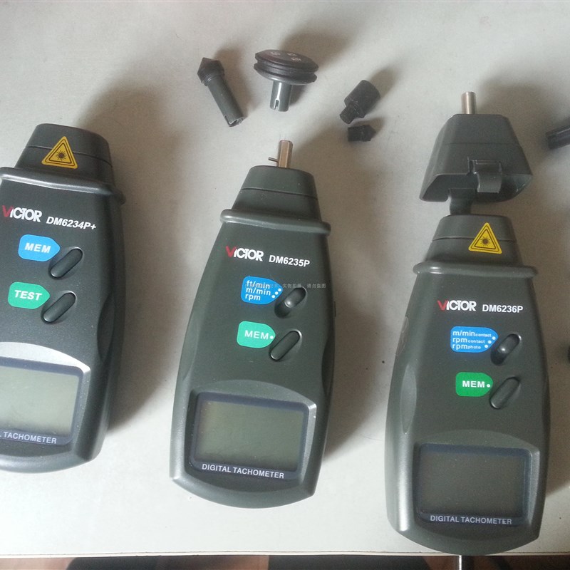 victor胜利DM6236P转速表VC6235P转速计VC6234P+光电式转速表转速