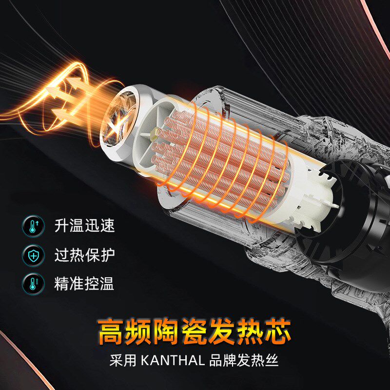 工业款耐用高品质热风枪数显无刷电机热缩热风筒热风烘枪贴膜烤枪