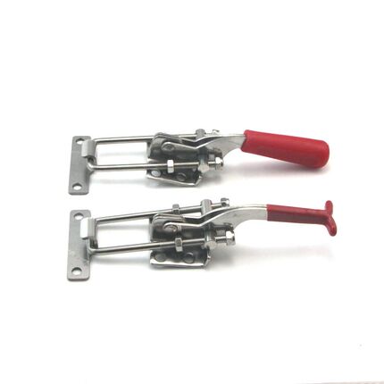 304不锈钢夹具 夹持工具锁扣锁夹搭扣箱扣快速压紧器门栓夹钳431