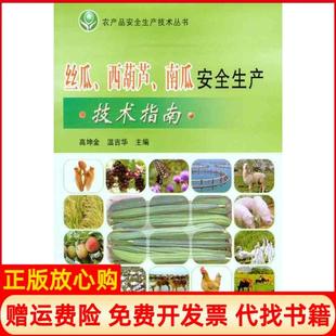 【正版书】丝瓜西葫芦南瓜安全生产技术指南高坤金中国农业出版社9787109161214