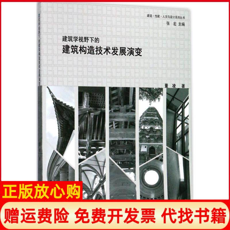 正版书籍】建筑学视野下的建筑构造技术发展演变董凌东南大学出版社9787564172695