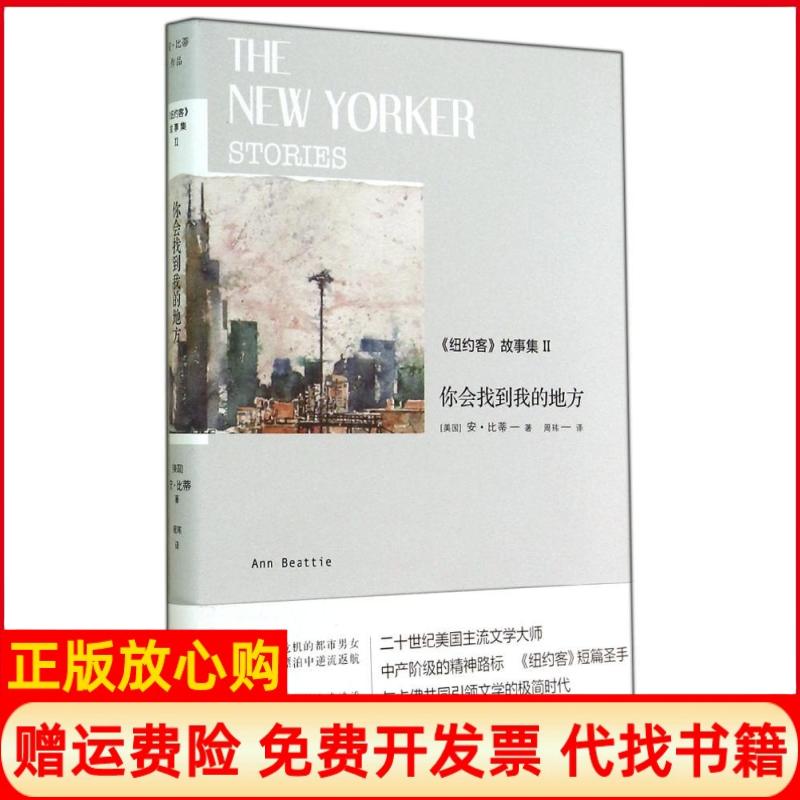 【正版书籍】你会找到我的地方纽约客故事集2安比蒂著周玮译译林出版社9787544745253