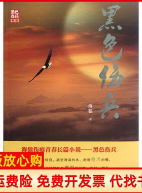 【正版书】黑色伤兵海狼著九州出版社9787510815249