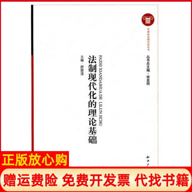 正版书】法制现代化的理论基础舒国滢知识产权出版社9787802476714