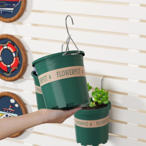 花盆挂钩悬挂钩子阳台防盗网围栏花架多肉花卉阳台悬挂花盆挂钩