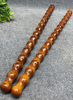 高端檀木筋骨棒家用敲打按摩