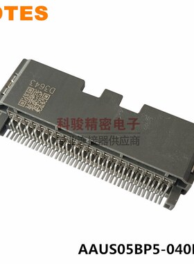 LOTES嘉泽得意AAUS05BP5-040K02汽车BMS 灰色40P卧贴连接器现货