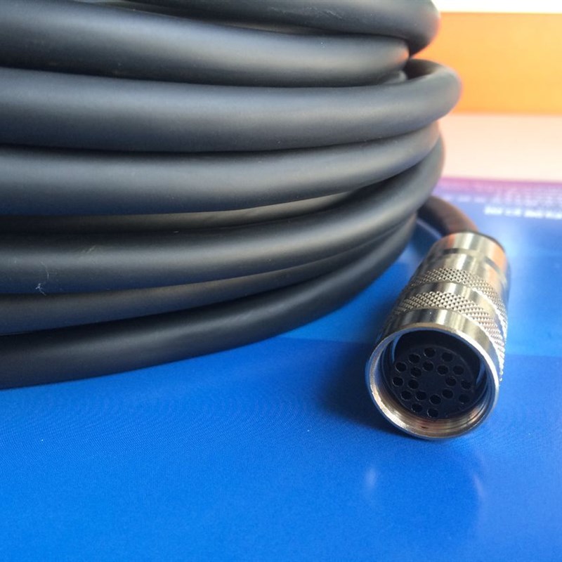 带线圆形接插件M16 DB25 19芯  高柔电缆按需代线束加工