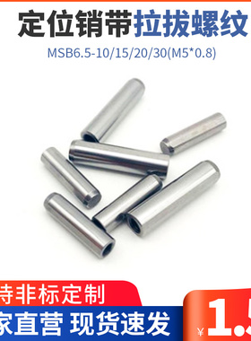 BLV51带拉拔螺纹排气孔 内螺纹定位销MSTP6-10/15/20/25/30/35/40