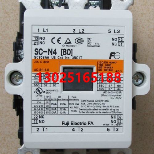 广州日立电梯配件控制柜进口主机交流接触器SC-N4(80)AC220V