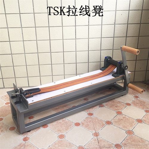 双臂TSK拉线板凳大型手摇拉线机小型座台拉丝凳银首饰高脚拉线架