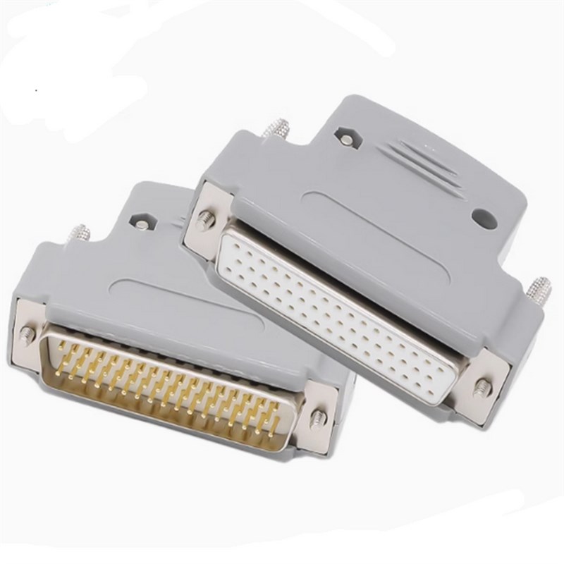 DB50孔/针 HDB50P公/母头子外壳 三排DB50芯连接器 D-SUB焊接插头