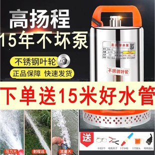 德国进口直流潜水泵12V24V抽水泵48V60V家用电瓶电动车小型农用灌