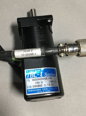 4503N2043E100全新伺服马达固晶机焊线 缐机XYZ轴100W马达02-6608