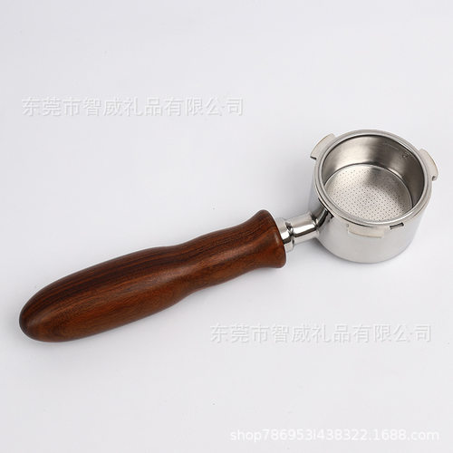 意式咖啡配件改装无底咖啡机手柄51mm德龙Delonghi合金把手手柄