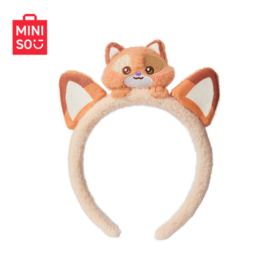 名创优品迪士尼疯狂动物城系列公仔毛绒头箍朱迪尼克史迪奇公仔