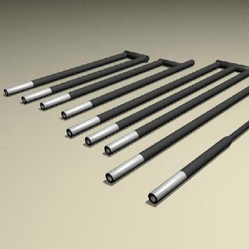 提供U型高密度炉用直径硅碳棒 高温电炉粗端式L型硅碳棒定 制