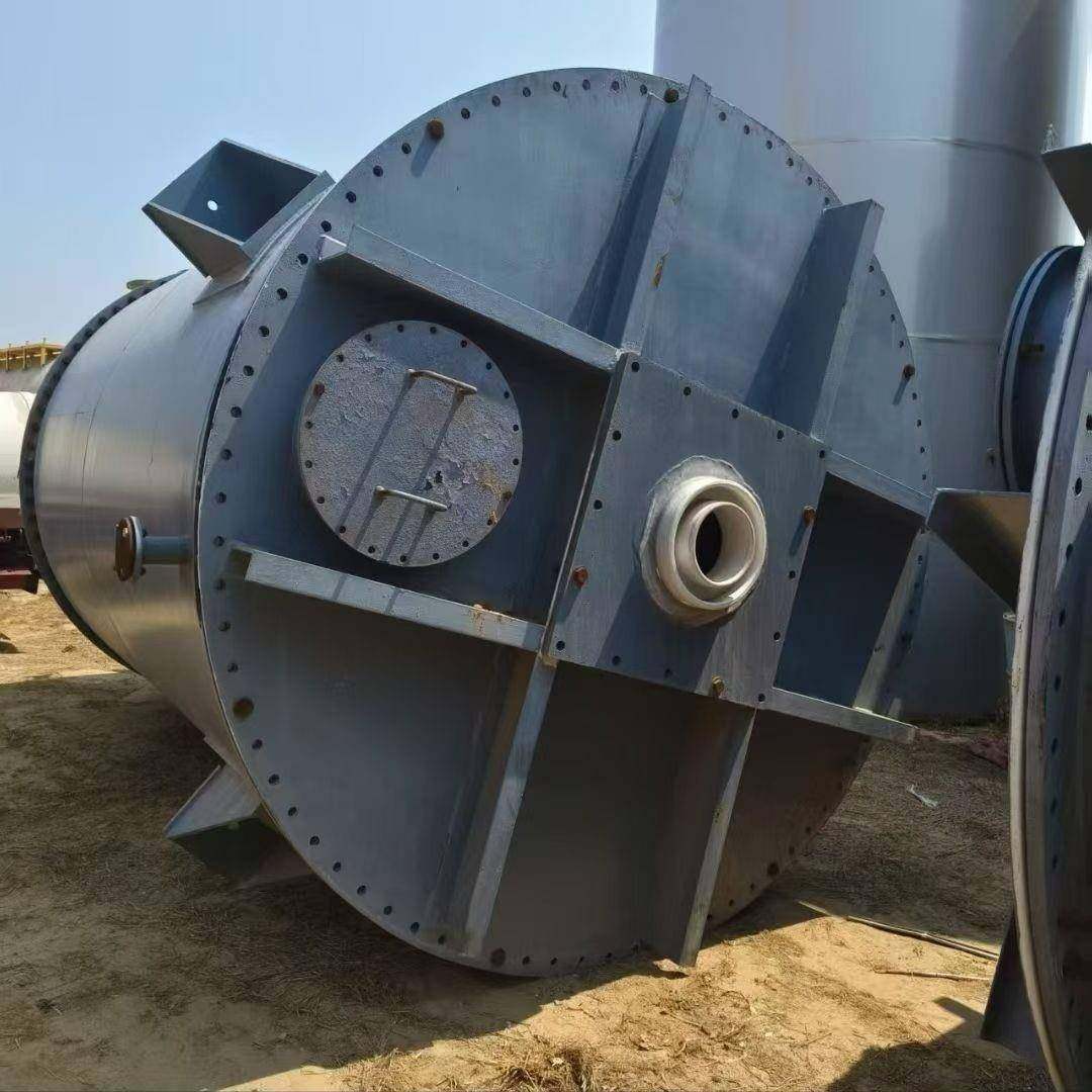 二手钢衬塑反应釜20立方30立方衬四氟搅拌罐衬塑储罐搅拌罐