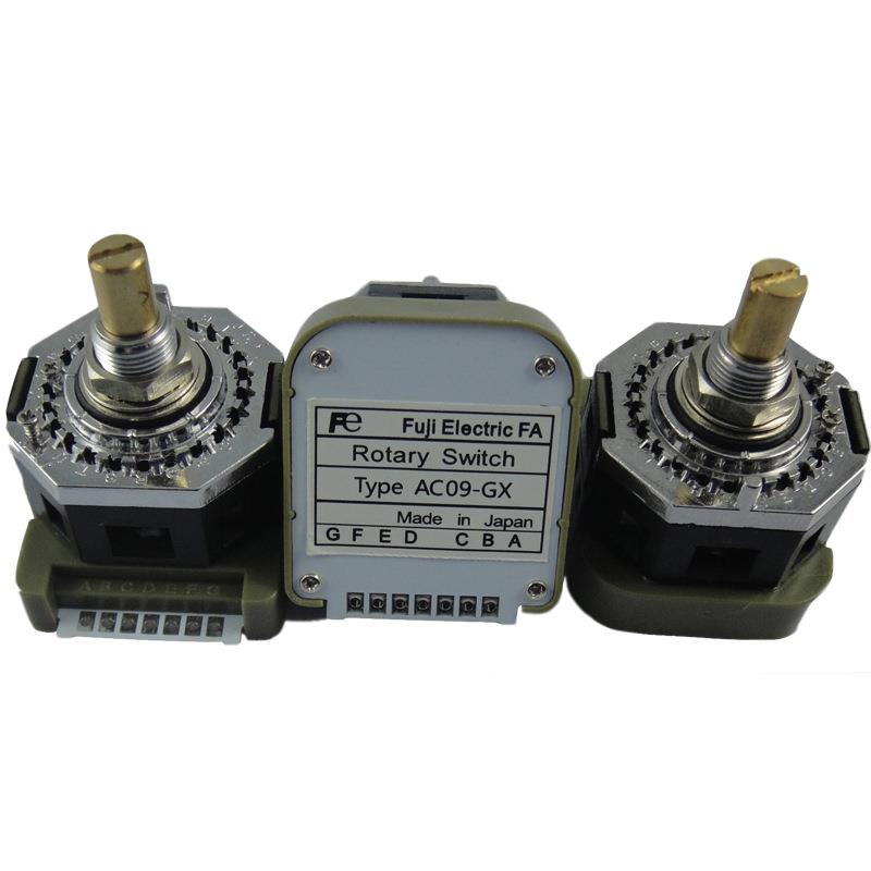 富士波段开关数字编码AC09-RXRYGZGY GX RZ CY CZ CX旋转档位开关