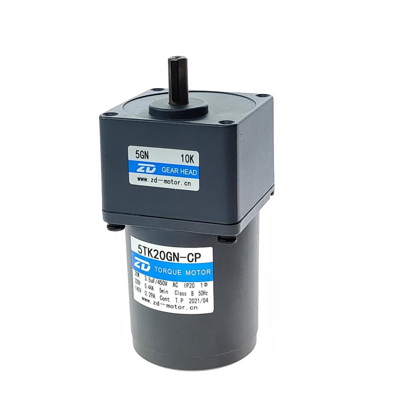5TK20GN-CP-5GN 18K中大220V 20W力矩堵转马达装订机用调速器电机