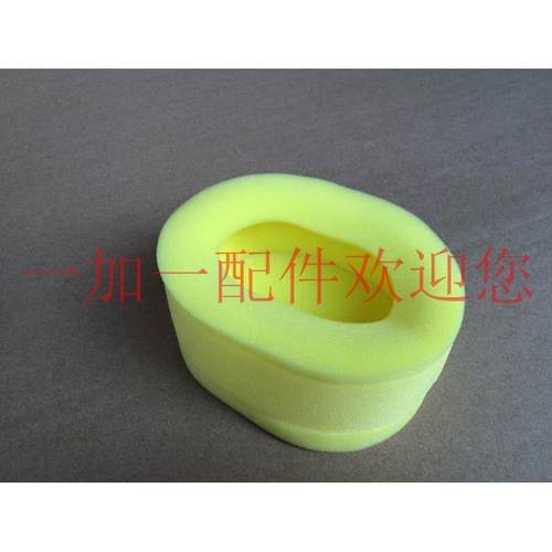 济南轻骑战獒藏獒QM200GY 空气滤清器滤芯 空滤器海绵