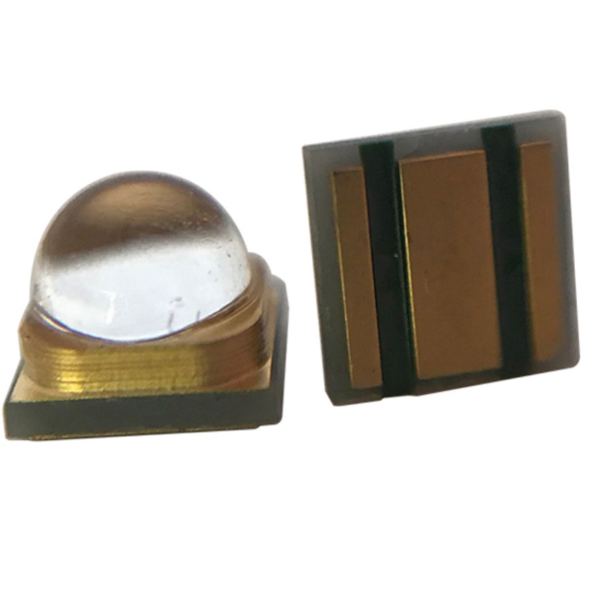 3535LED0.5W6V带透镜250NM260NM紫外线UVC光学传感器灯板贴片灯珠