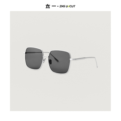 【太一旗舰店】复古大框墨镜女