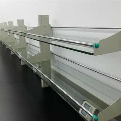 馨怡福实验室试验室实验台工作台边台钢玻试剂架不含插座含玻璃层