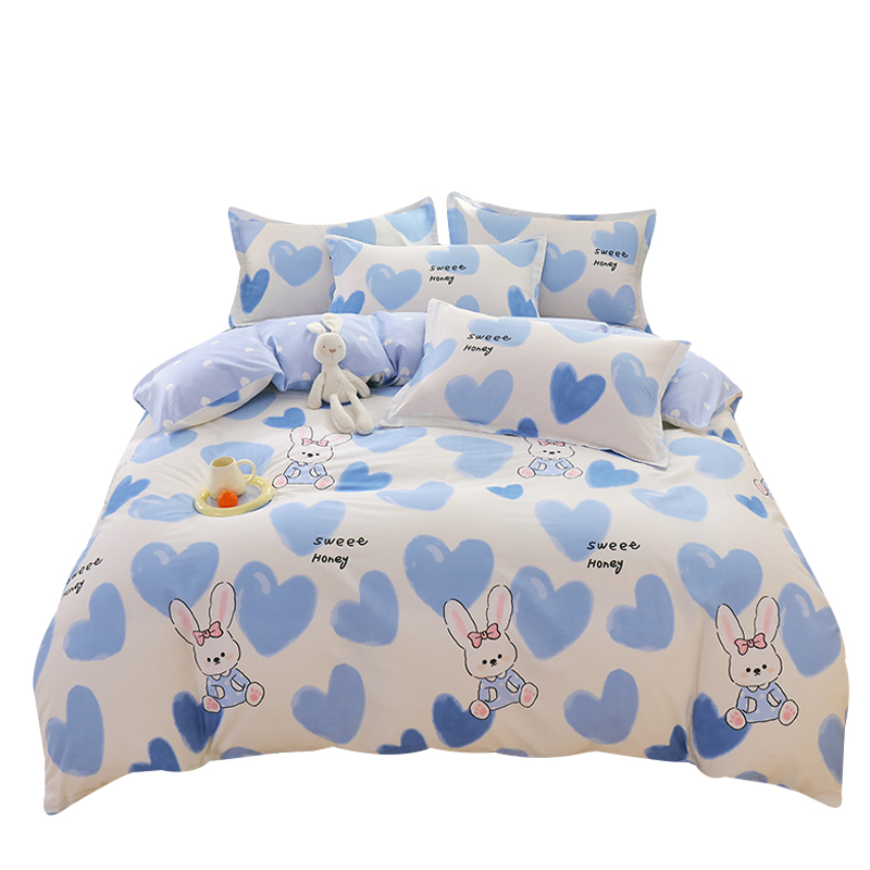 被套180x200全棉1米8x2米一米八乘两米的1.8儿童卡通被罩单件