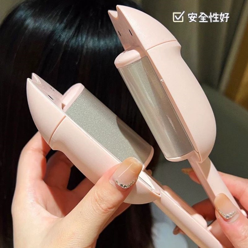 可爱蛋卷头卷发棒女猫爪蛋蛋卷水波纹蛋糕卷夹板懒人神器羊毛大卷