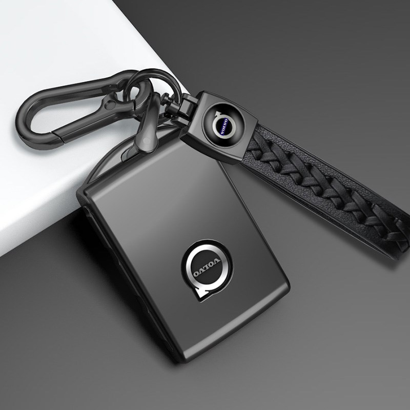 适用沃尔沃xc60钥匙套s90车xc90 s60 xc40 v40s60l v60高档壳包扣