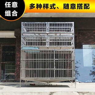 不锈钢宠物笼具加工定制猫狗笼猫别墅乌鸦犬仓鼠来图医学实验用笼