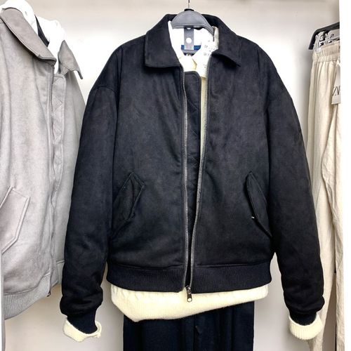 柜529!冬季男装绒面质感棉服衬里加厚夹克ZA6318301 802棉衣外套