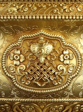 慧宝八吉祥供水碗D款纯铜供水杯佛前七支供铜碗圣水杯器具摆件