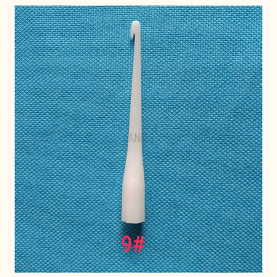 2023年新款头细小钩针线圈工具环形电感拉勾棒塑胶手柄家用卷线棒