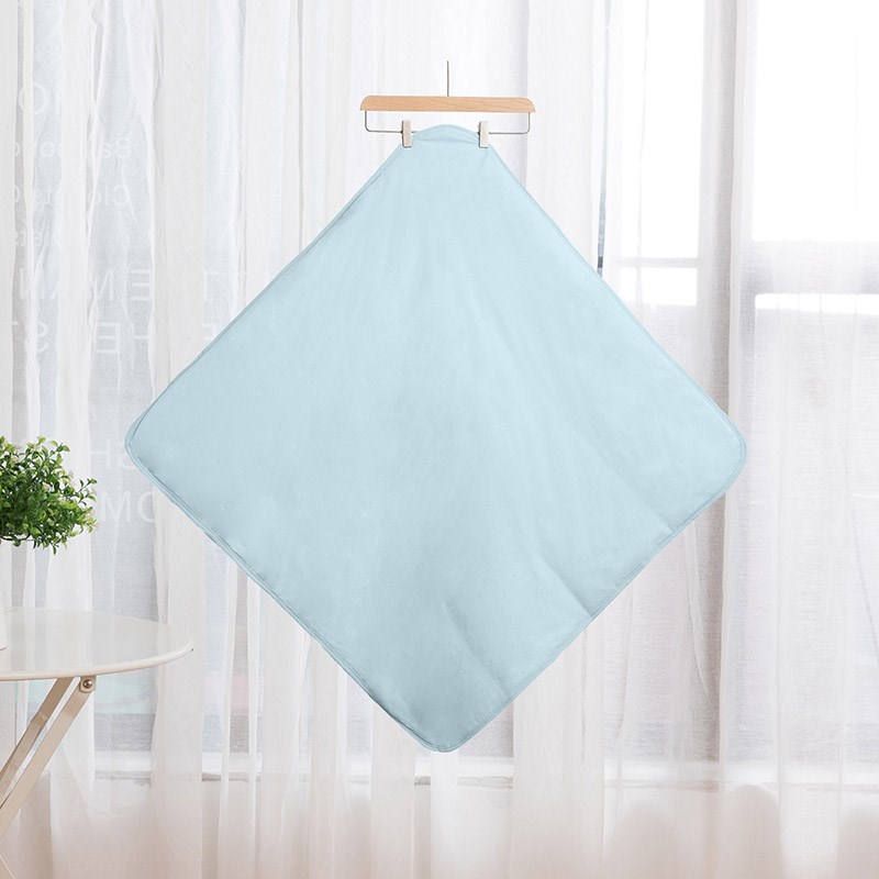 优姗度初生婴儿秋冬抱被三层夹棉包被新生儿产房加厚保暖纯棉冬款