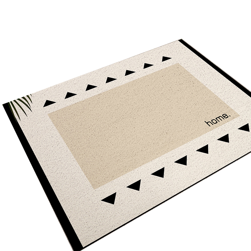 奶油风大门入户丝圈地垫方圆可裁剪室内门口进门脚垫玄关地毯门垫