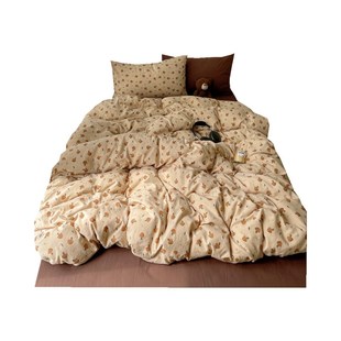 被套单件150x200x230单人被罩全棉纯棉2024新款 宿舍三件套180x220